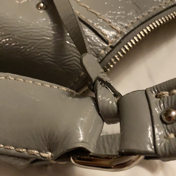 Cole Haan Grey/Silver Hobo Bag - Picture 7 of 11